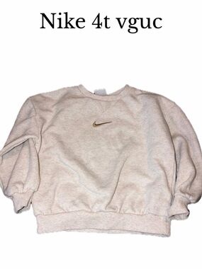 Nike girls 4t oversized sweatshirt